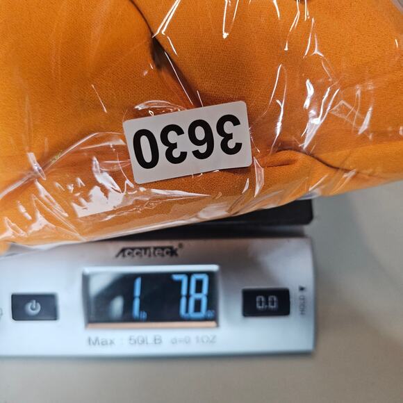 Lulus Melora Sleeveless Mermaid Maxi Dress in Orange at Nordstrom Women's M 3630 - Picture 10 of 10